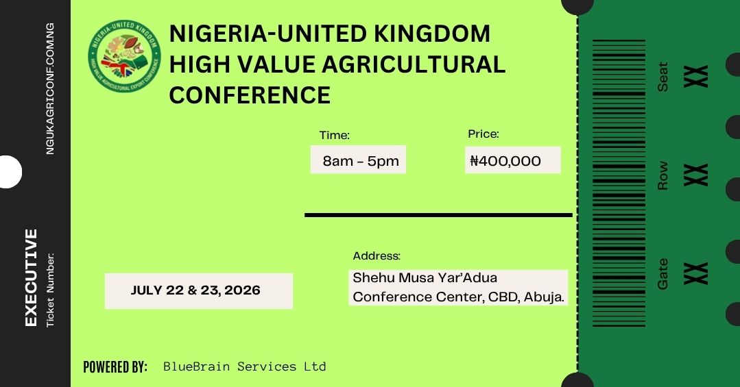 EXECUTIVE: Nigeria-United Kingdom High Value Agricultural Conference