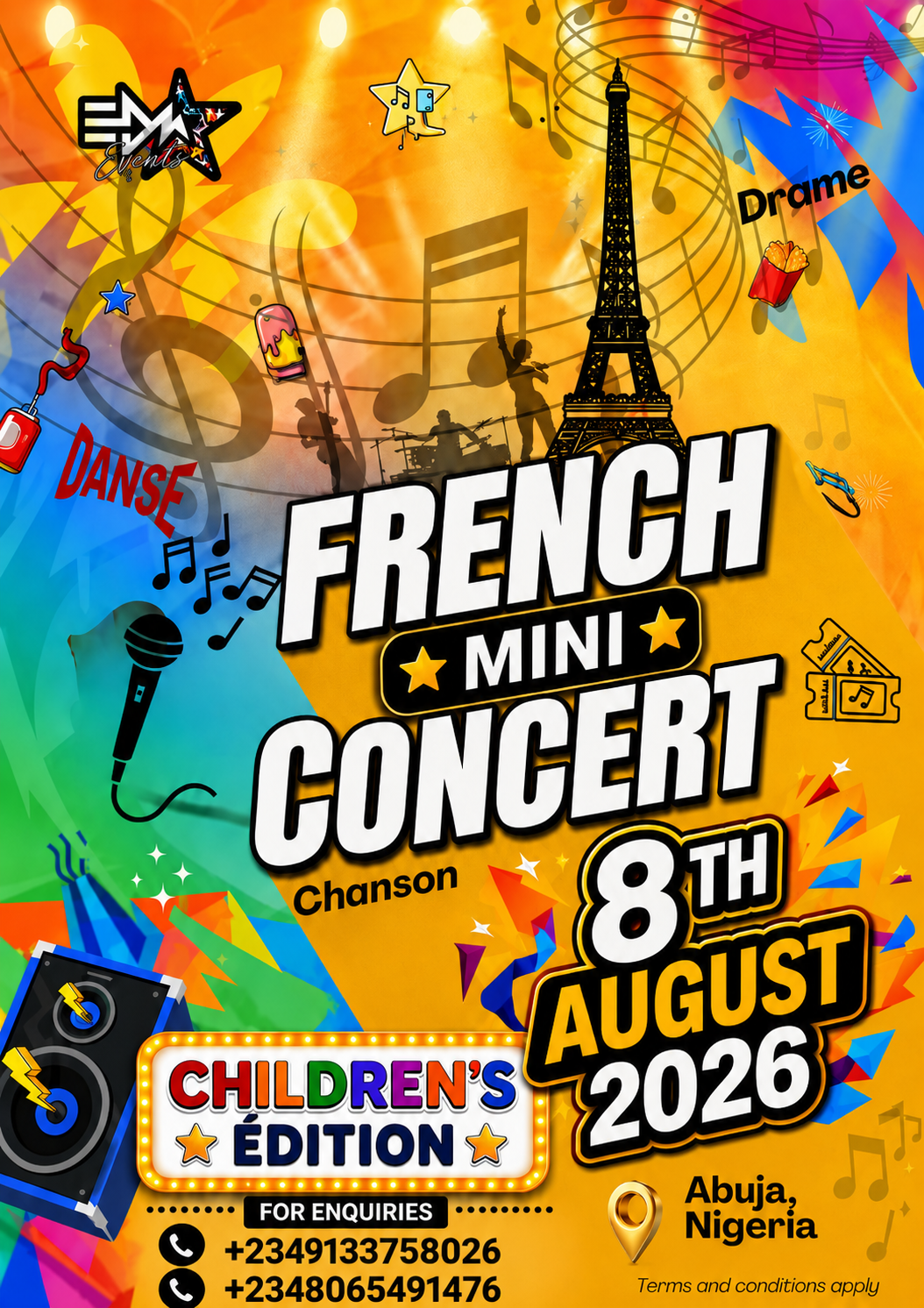 French mini concert-children's edition(Abuja)