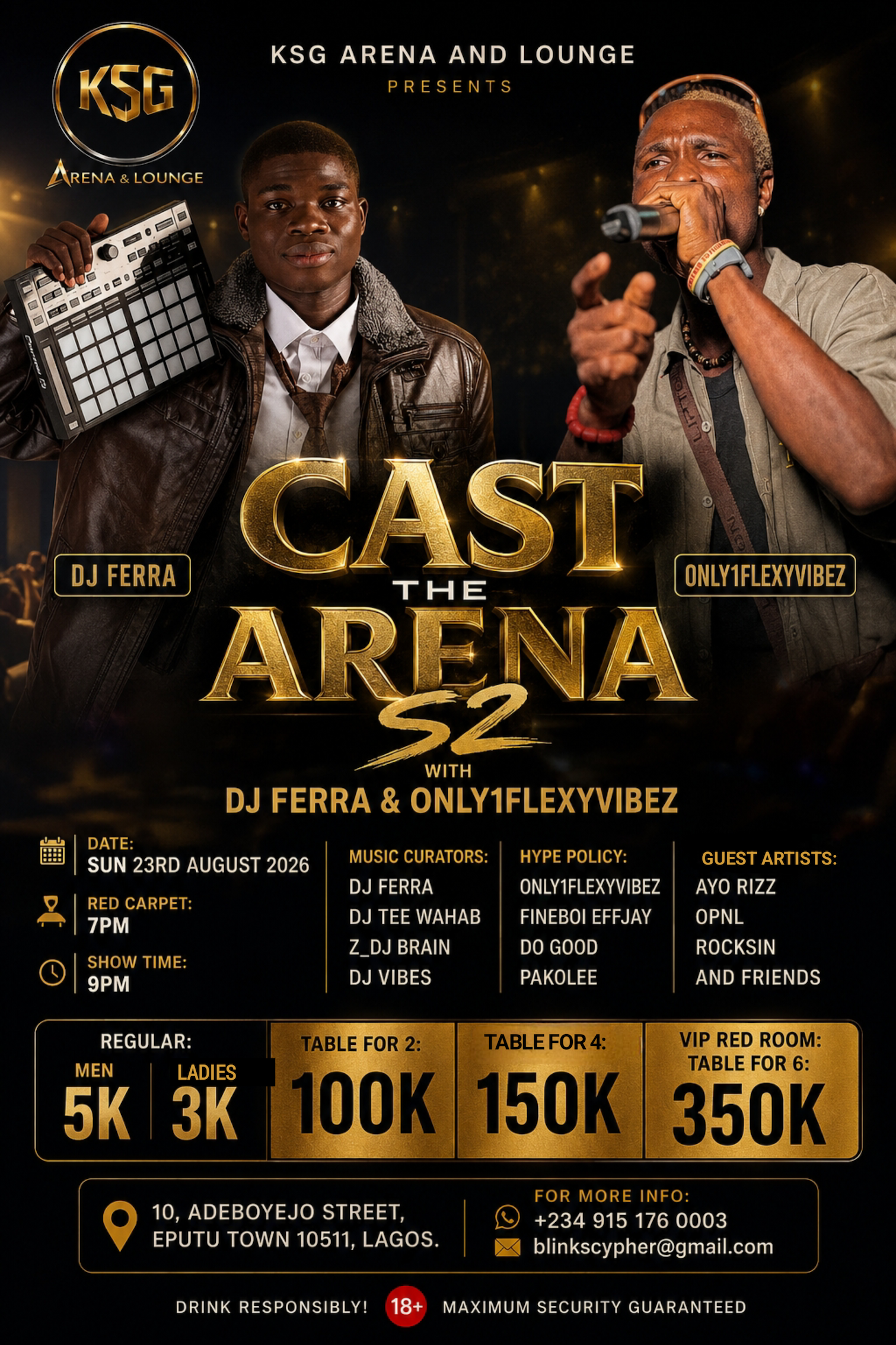 Cast The Arena (Season 2)
