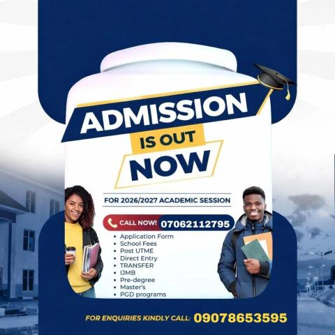 Lead City University, Ibadan 2026-2027 Application is out Call Dr. Anthony on 0706-211-2795, The University Direct Entry form/Jupeb Form/Ijmb Form/ Form For 2026/2027 is out 07062112795 -