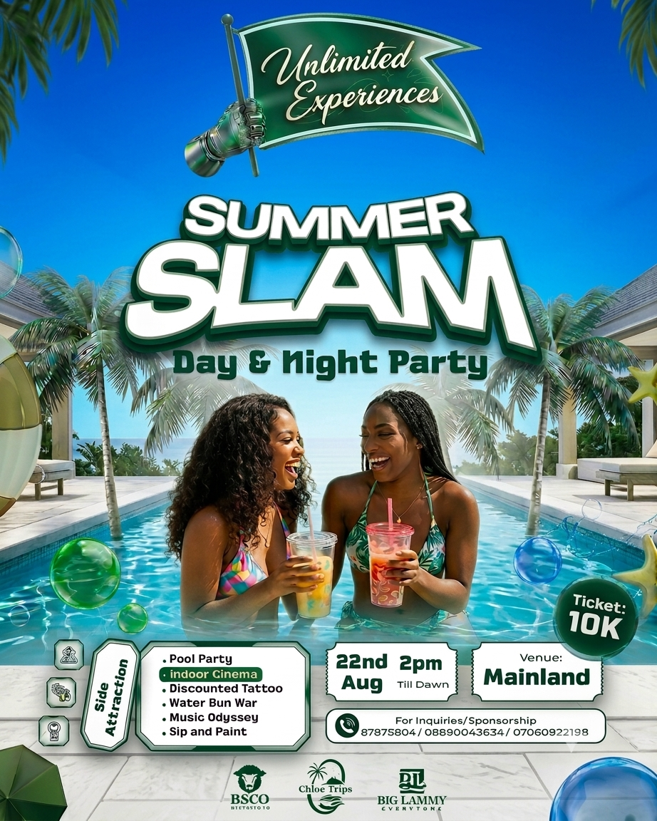Summer slam party