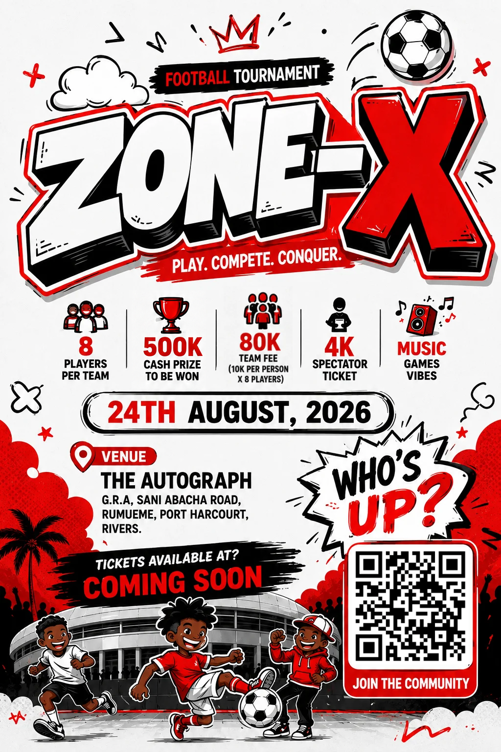 ZONE X Football tournament