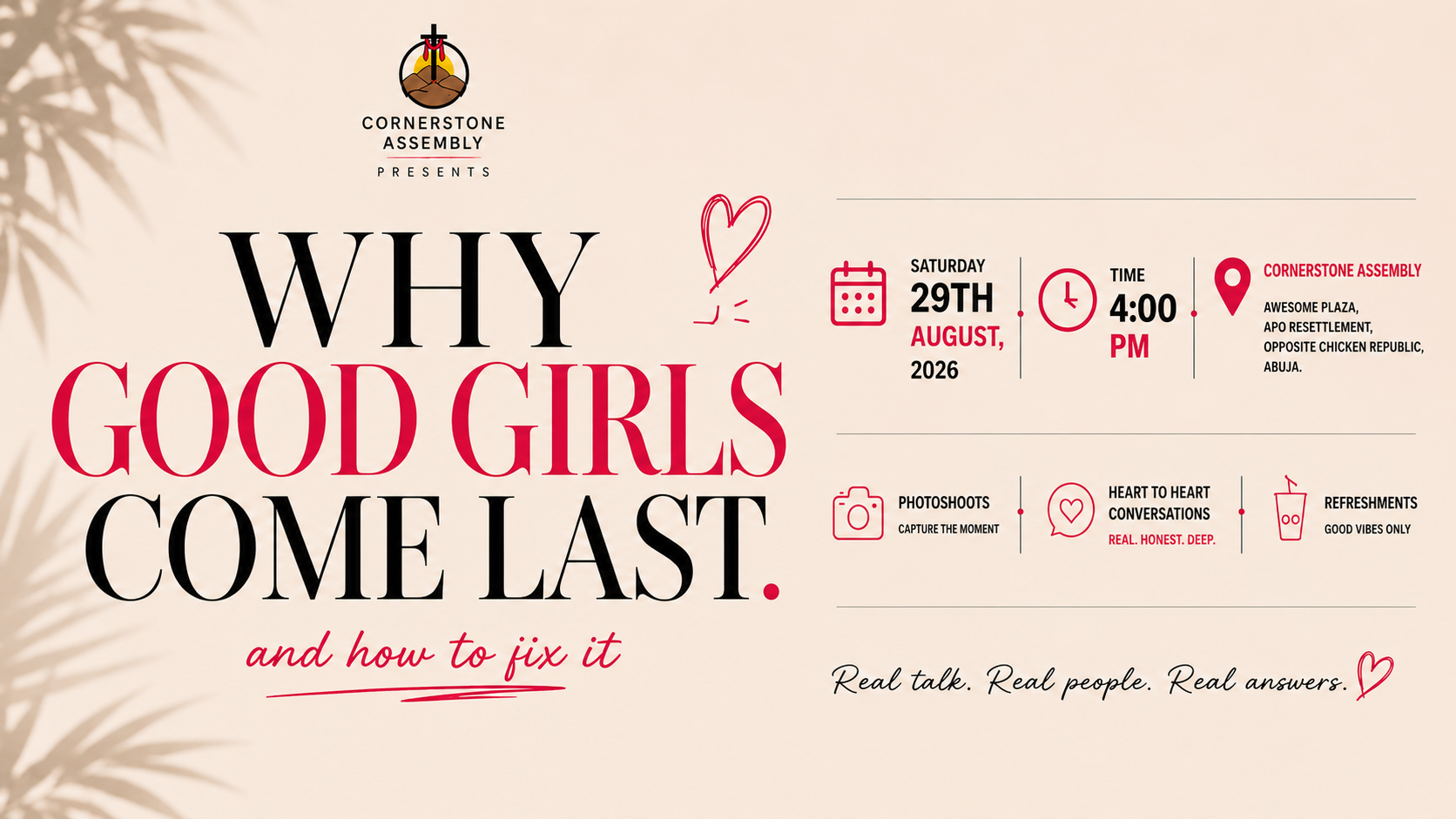 Why Good Girls Come Last