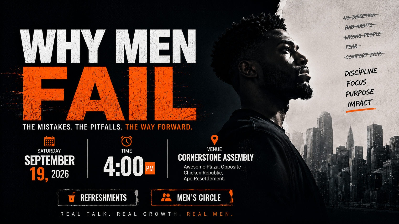 Why Men Fail