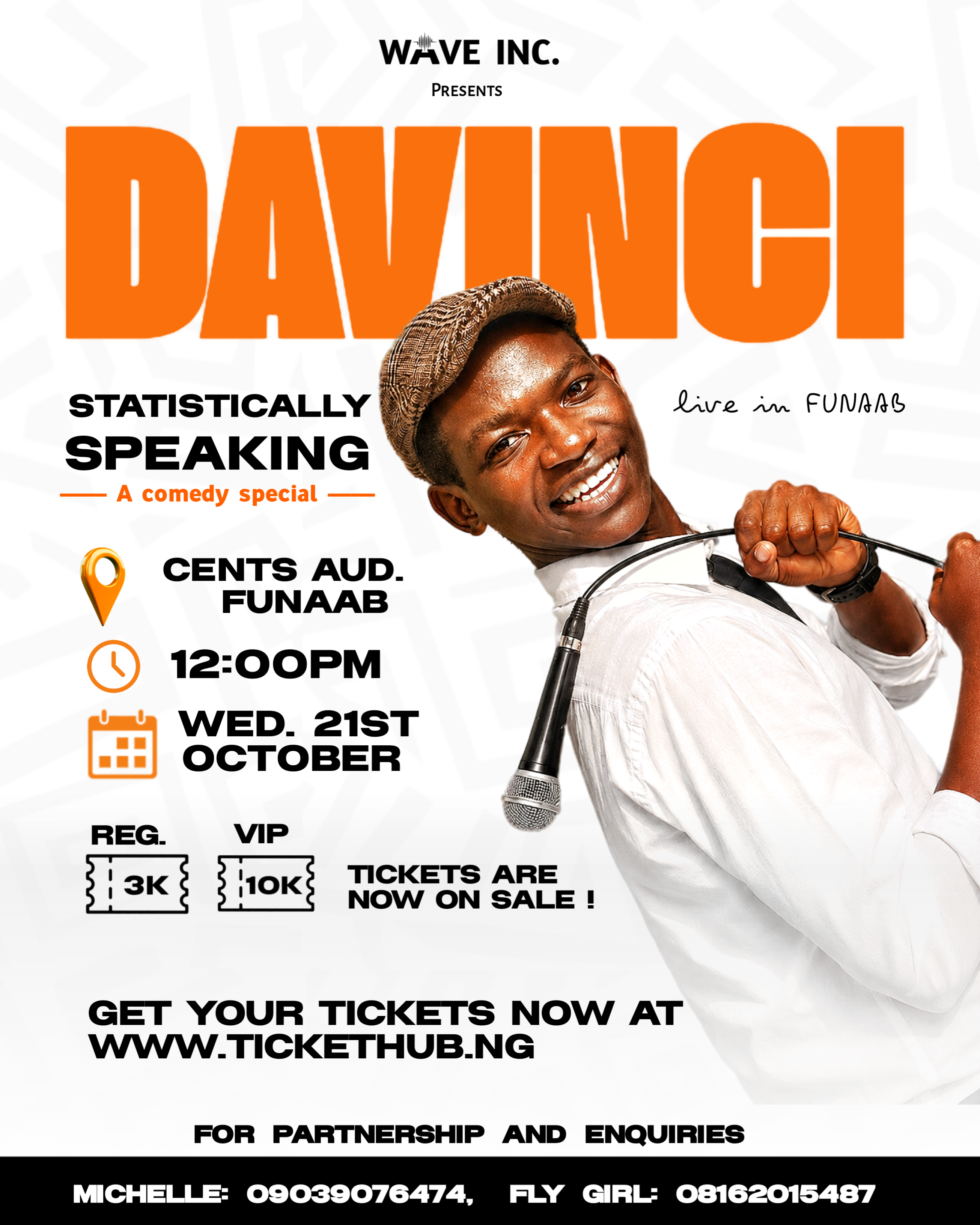 DAVINCI LIVE — STATISTICALLY SPEAKING