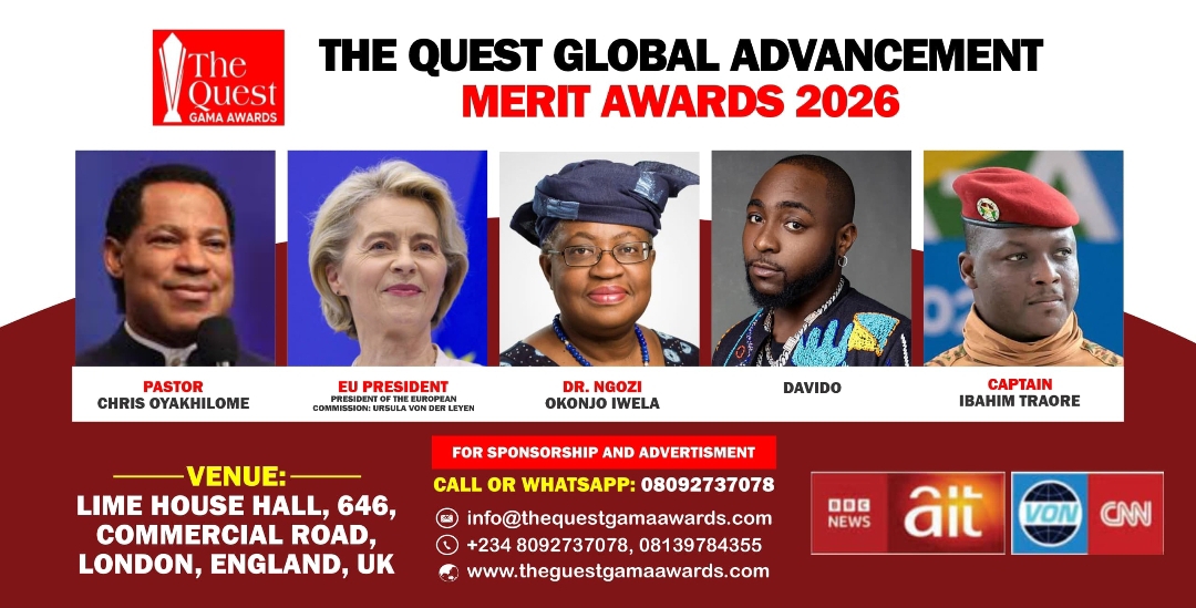 The Quest Global Advancement Merit Awards London 2026