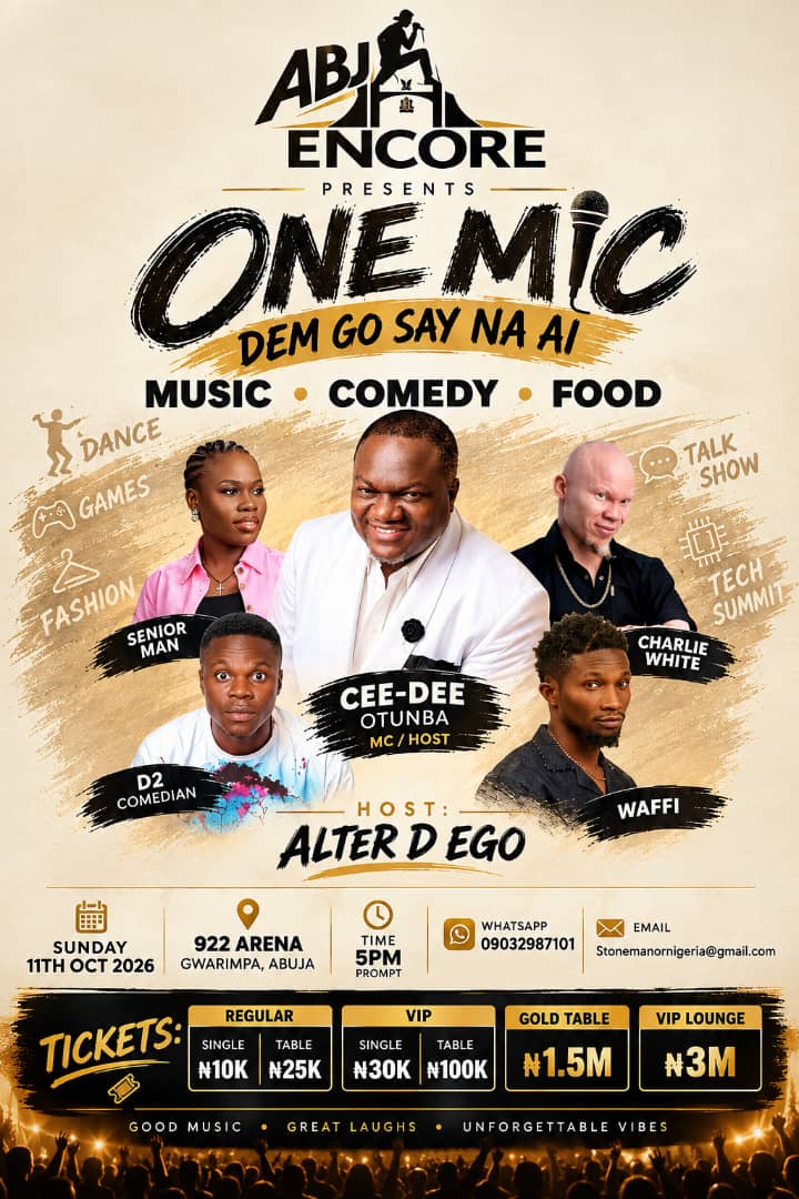 ABJ Encore: One Mic- Dem Go Say Na AI.