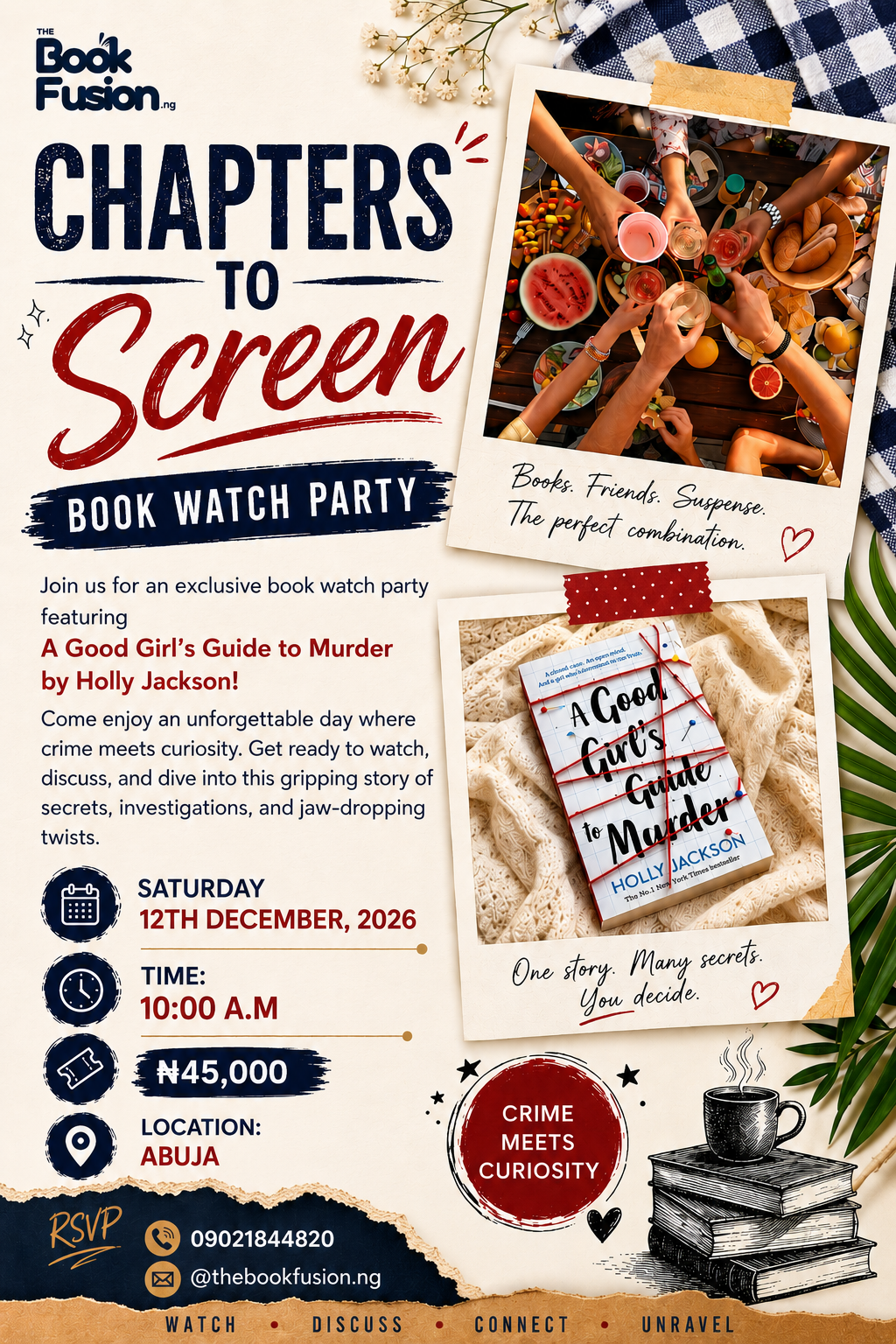 Bookish Watch Party