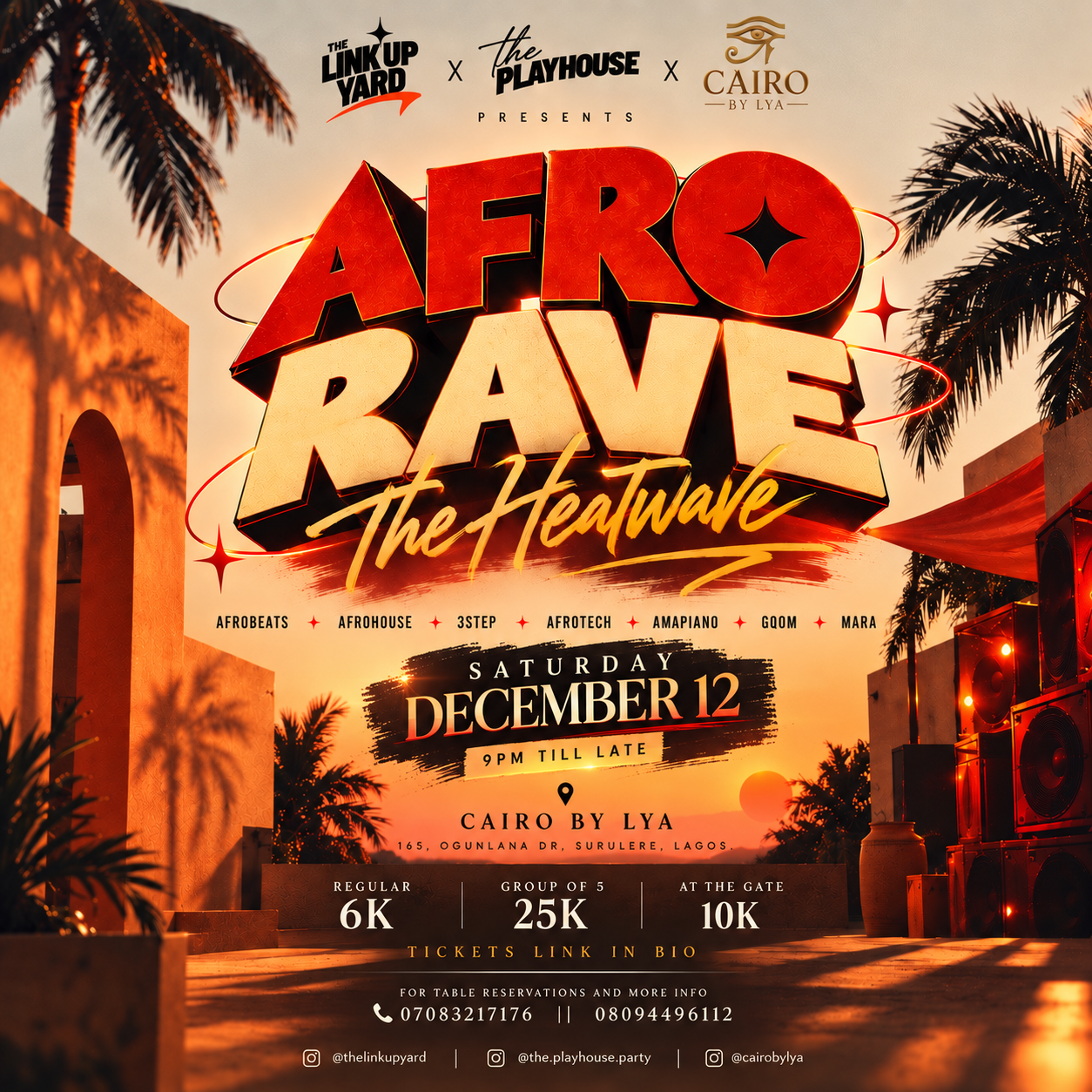 AFRO RAVE: the heatwave