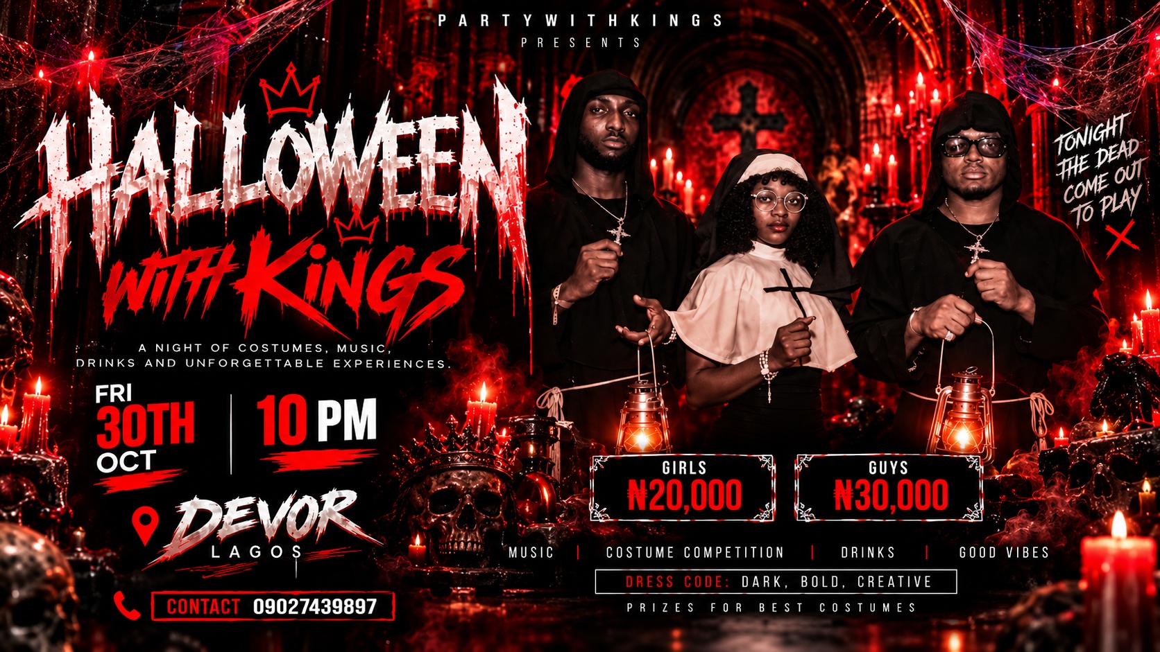 Halloween with kings