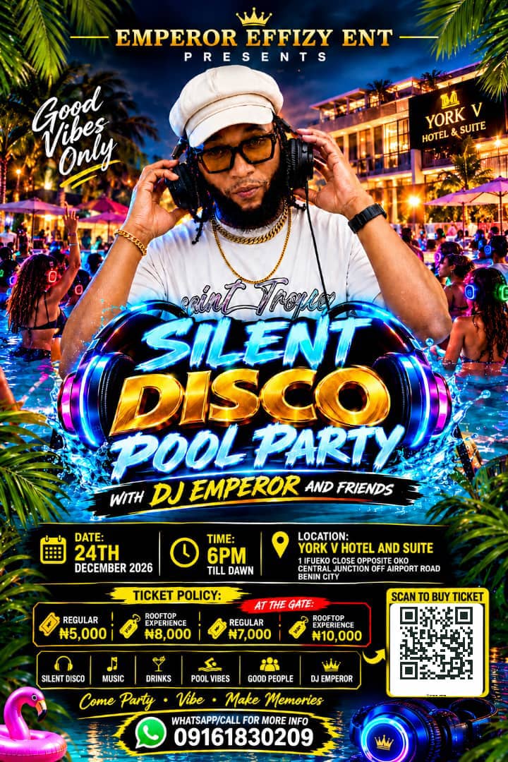 Silent disco pool party