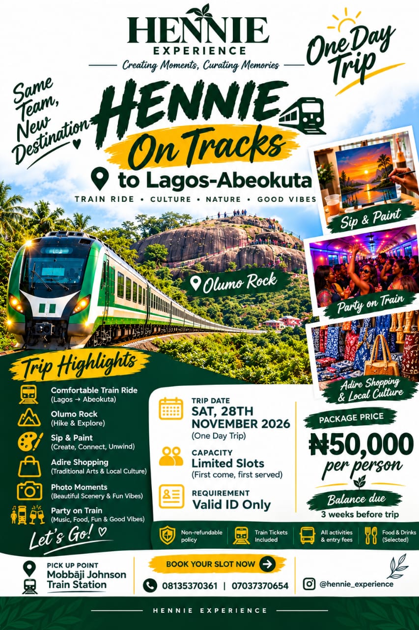 Hennie on Tracks: Lagos To Abeokuta