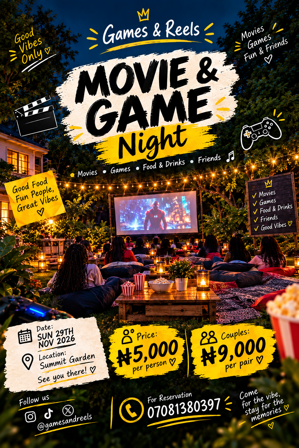 Games & Reels: The Fun Edition 🎮🎬