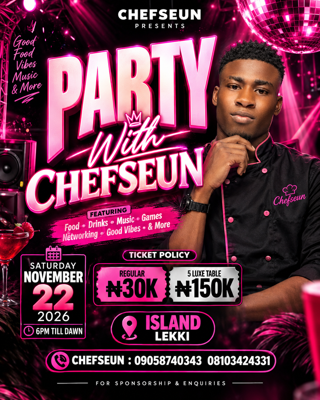 Party with chefseun