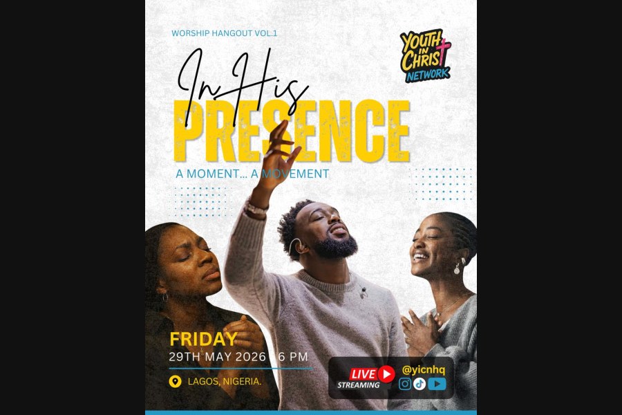 YICN: In His Presence (Worship Hangout) - event on Tickethub.ng