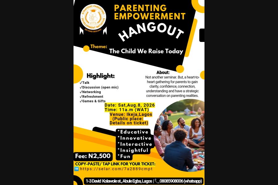 Parenting Empowerment Hangout - event on Tickethub.ng