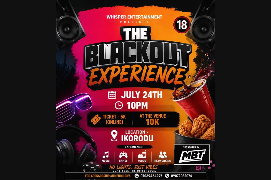 The blackout experience - event on Tickethub.ng