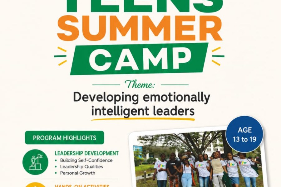Teens Leadership Camp - event on Tickethub.ng