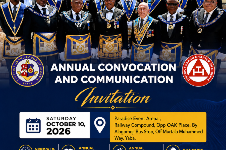 2026 ANNUAL CONVOCATION & COMMUNICATION - event on Tickethub.ng