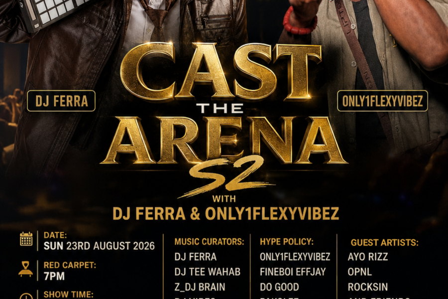 Cast The Arena (Season 2) - event on Tickethub.ng