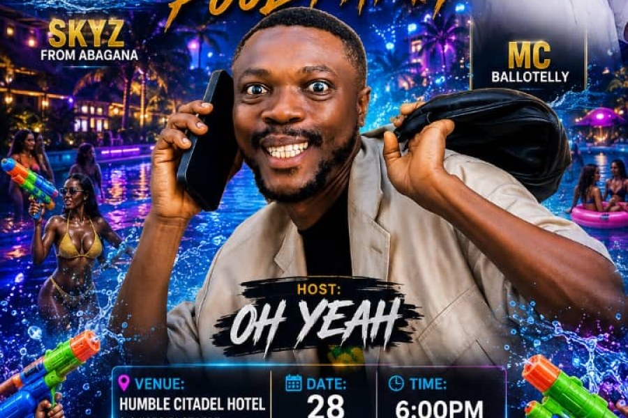 Ohyeah and friends pool party - event on Tickethub.ng