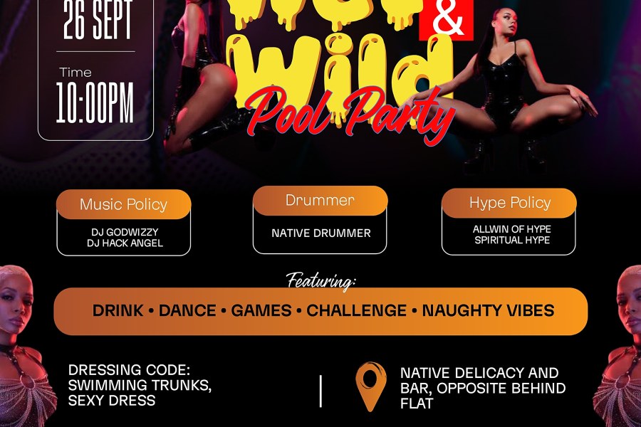 WET IN THE POOL PARTY - event on Tickethub.ng