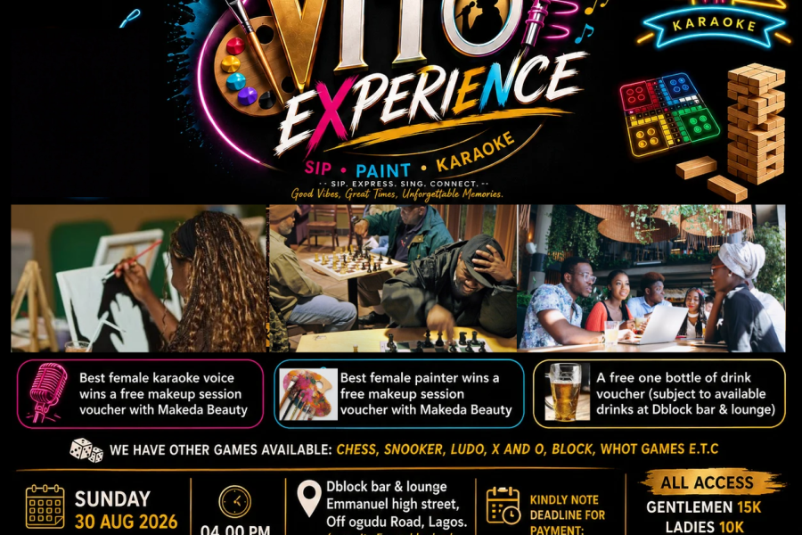 THE VITO EXPERIENCE 0.1 - event on Tickethub.ng