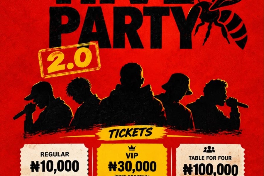 The Hive Party 2.0 - event on Tickethub.ng