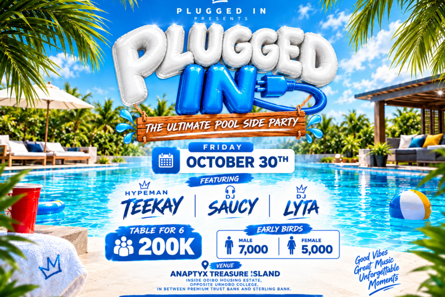 PLUGGED IN 3.0: ALL WHITE POOL PARTY 🤍