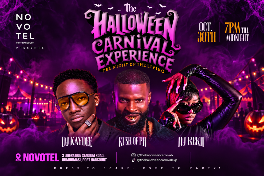 The Novotel Halloween Carnival Experience - event on Tickethub.ng