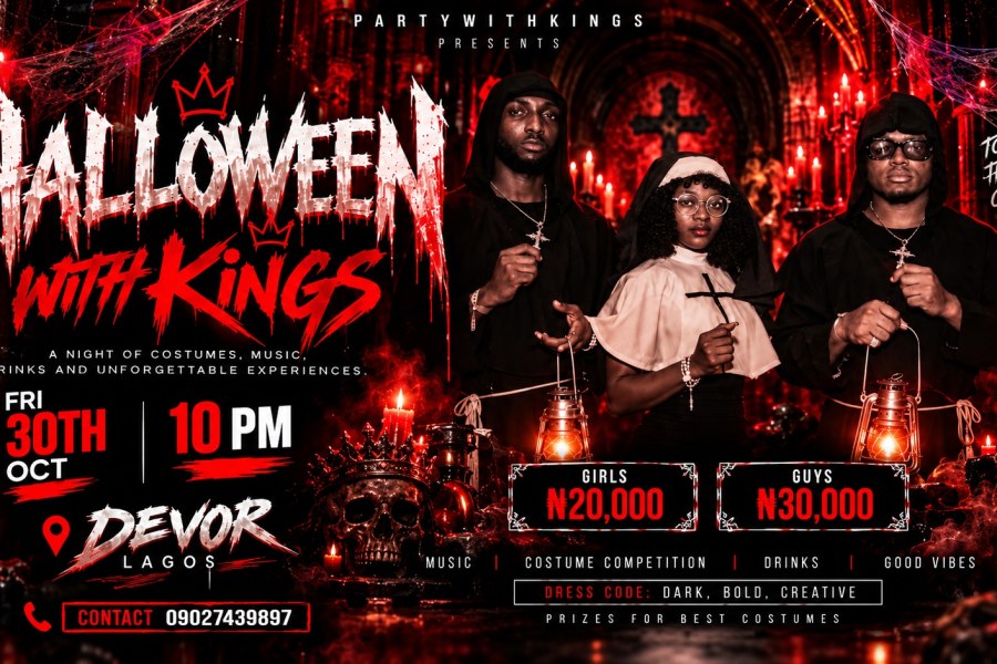 Halloween with kings - event on Tickethub.ng