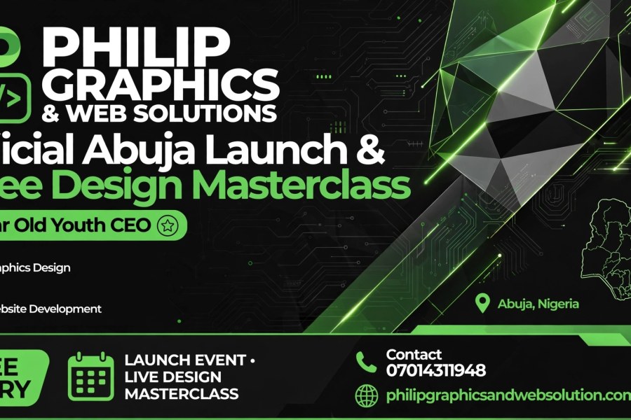 PHILIP GRAPHICS WEB SOLUTION - event on Tickethub.ng
